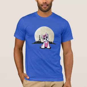 Paris Night Olivia Westie T-Shirt