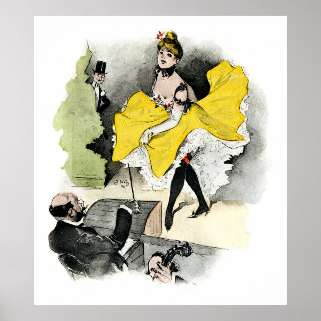 Paris Nightlife no.3 Poster (Front)