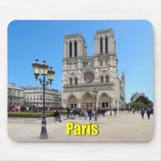 PARIS Notre Dame Mouse Mat (Front)