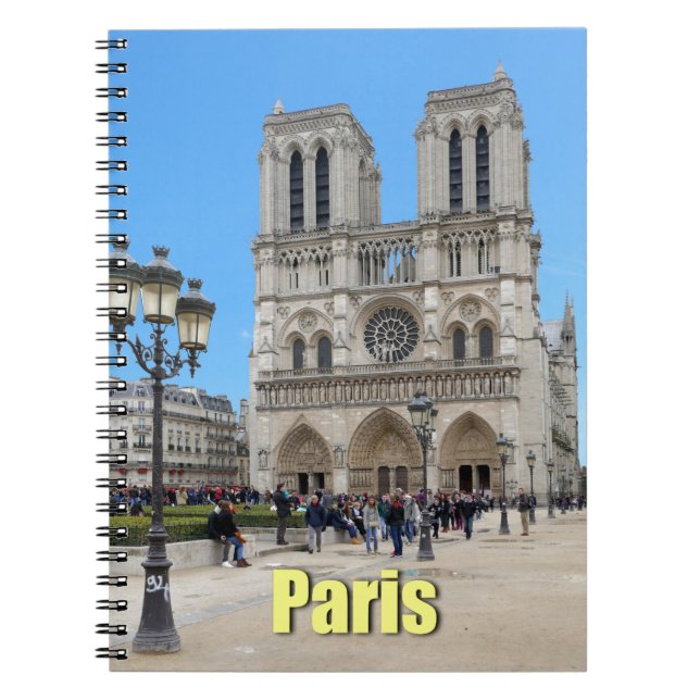 PARIS Notre Dame Notebook (Front)