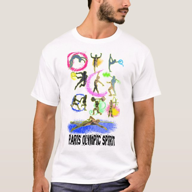 Paris Olympic Spirit T-Shirt (Front)