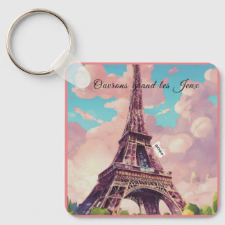 Paris Olympics Commemorative Keychains