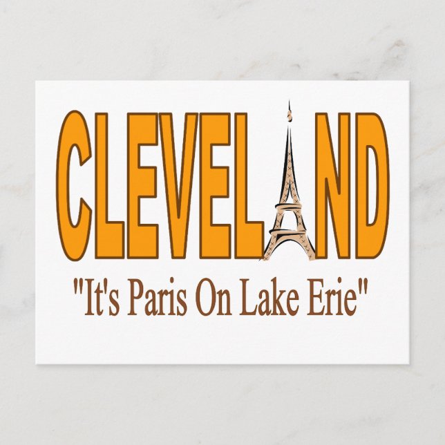 Paris on Lake Erie Postcard (Front)