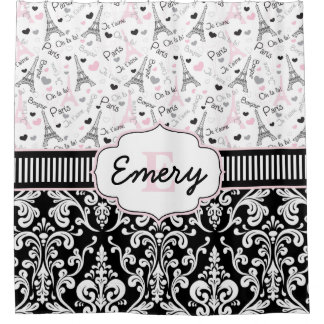 Paris Ooh La La Shower Curtain