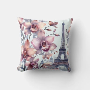 paris orchids cushion