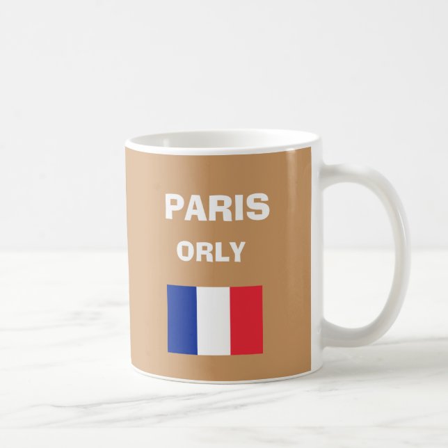 Paris Orly CDG Airport Mug (Right)