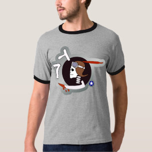 Paris P-40 WWII Nose Art T-Shirt