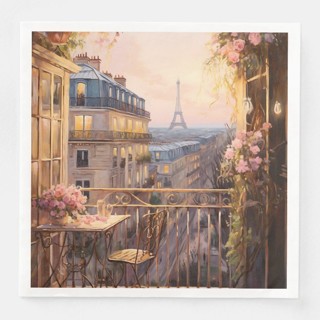 Paris Paper Napkins (Front)