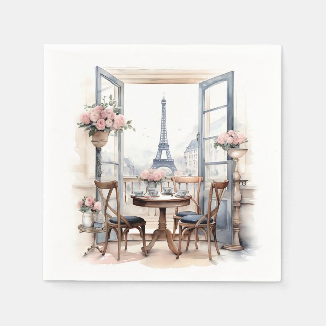 Paris Paper Napkins (Front)