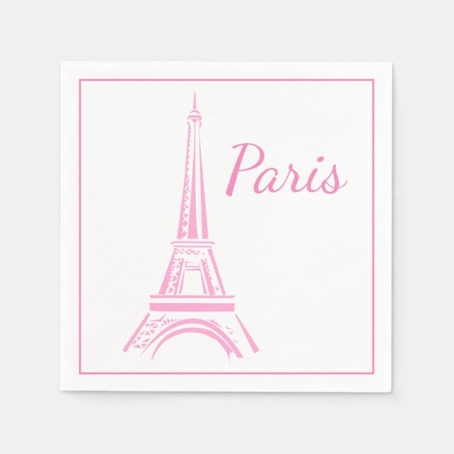 Paris Paper Napkins (Front)