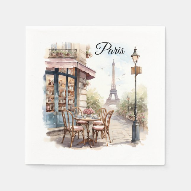 Paris Paper Napkins (Front)