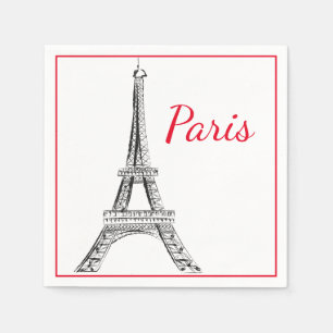 Paris Paper Napkins