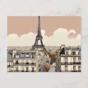 Paris (paris 4) postcard