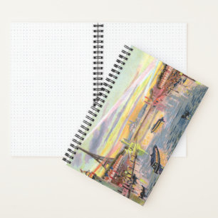 Paris Pastel Spiral Notebook