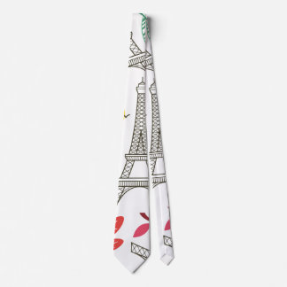 Paris Pattern Tie