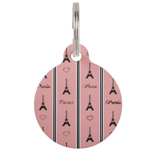Paris Pet Tag