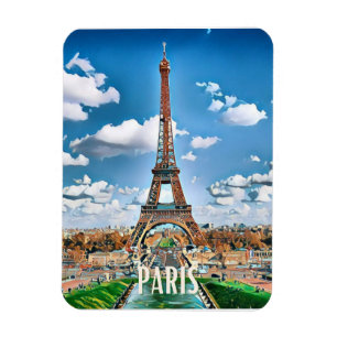 Paris Photo Vintage  Magnet
