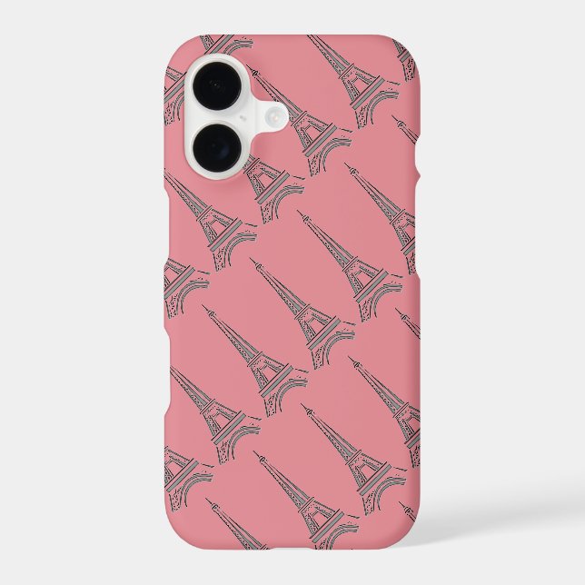 Paris Pink Eiffel Tower  Samsung Galaxy S21 Case (Back)