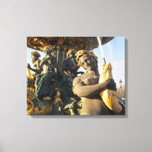 Paris - Place de la Concorde Canvas Print