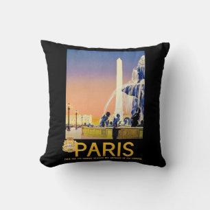 Paris ~ Place del la Concorde Cushion