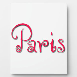 Paris Plaque