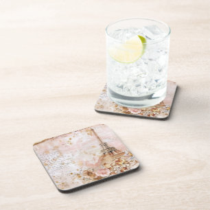 Paris Plastic Coasters