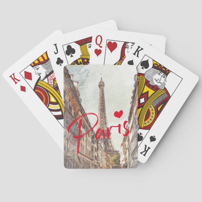 Paris Playing Cards (Back)