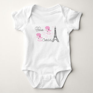 Paris Poodles Baby Bodysuit