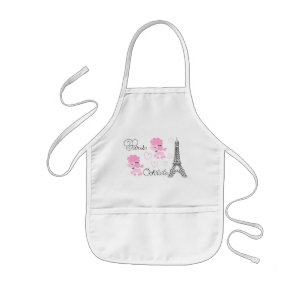 Paris Poodles Kids Apron