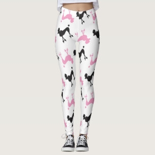Paris Poodles Leggings