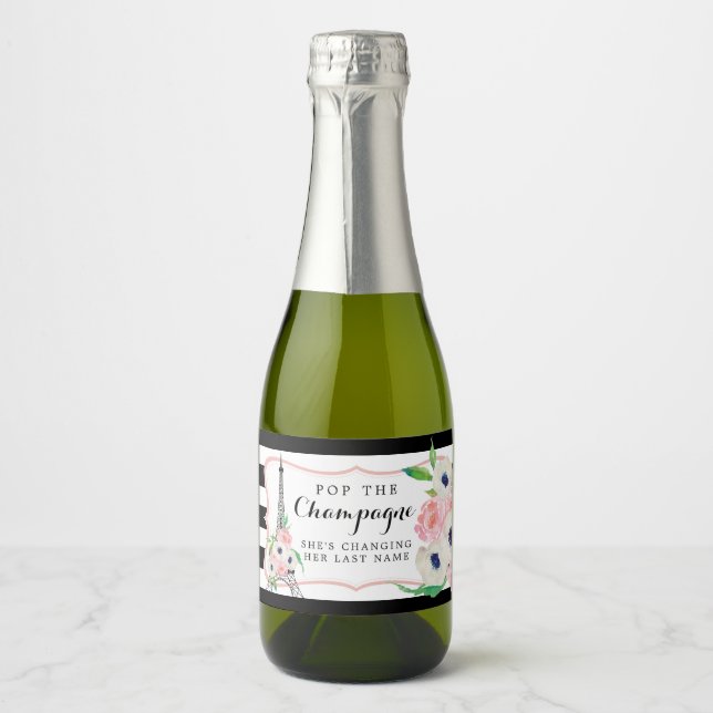 Paris Pop The Sparkling Wine Mini Sparkling Wine L Label (Front)