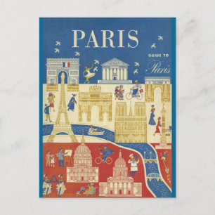 Paris - Postal Postcard