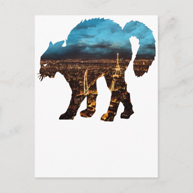 PARIS POSTCARD (Front)