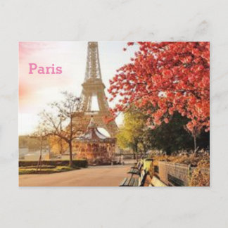 paris postcard