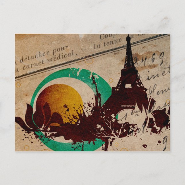 Paris Postcard (Front)