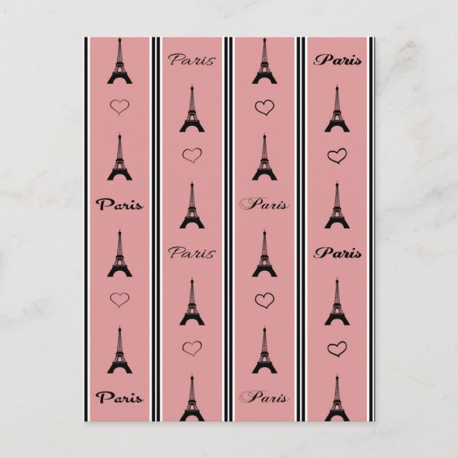 Paris Postcard (Front)