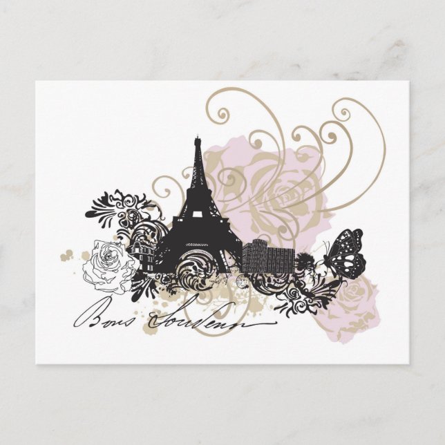 Paris Postcard (Front)