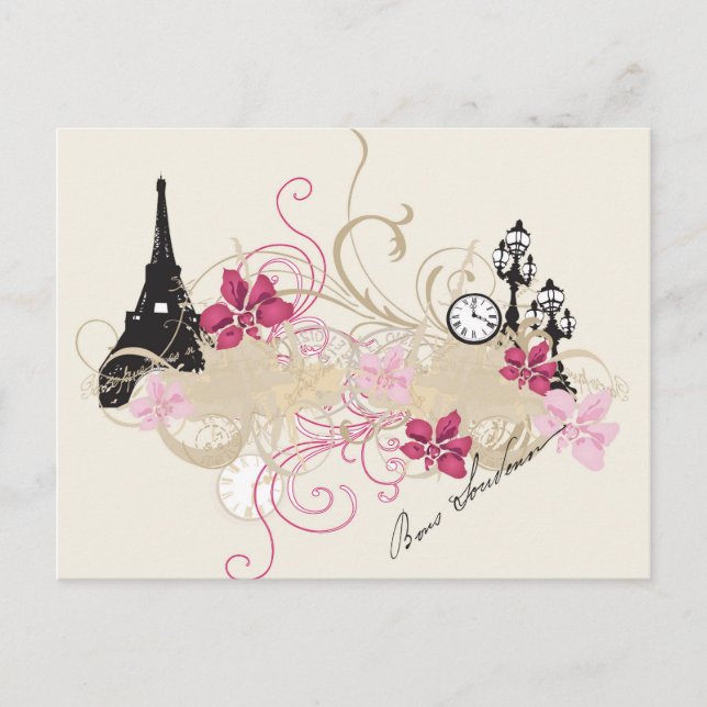 Paris Postcard (Front)