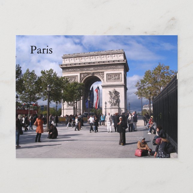 Paris Postcard (Front)