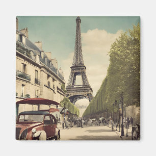 Paris Postcard Magnet