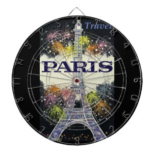 Paris:Poster Dart Board