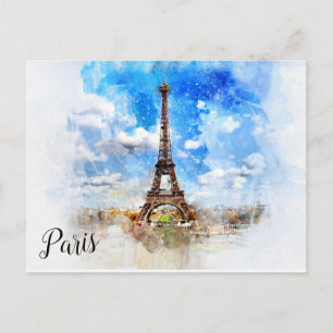 Paris Postkarte Postcard