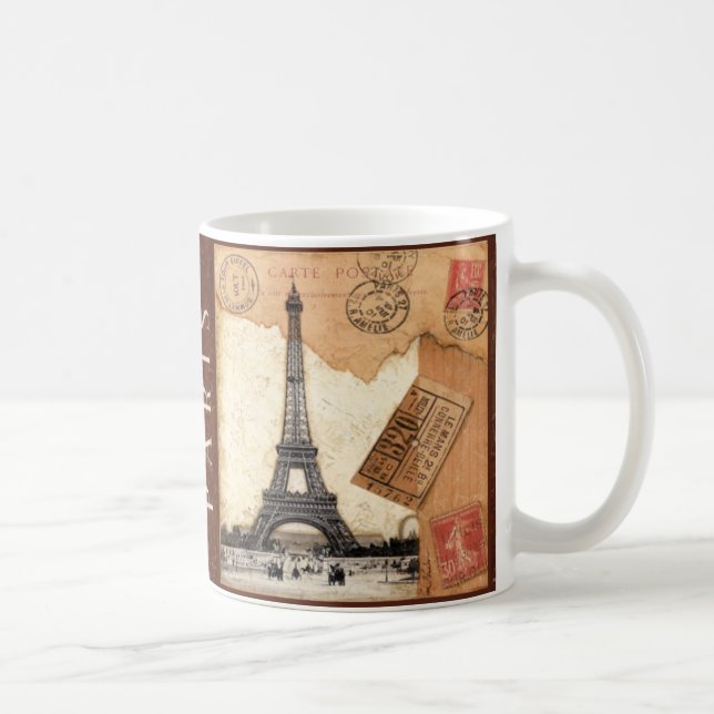 Paris Postmark Coffee Mug (Right)