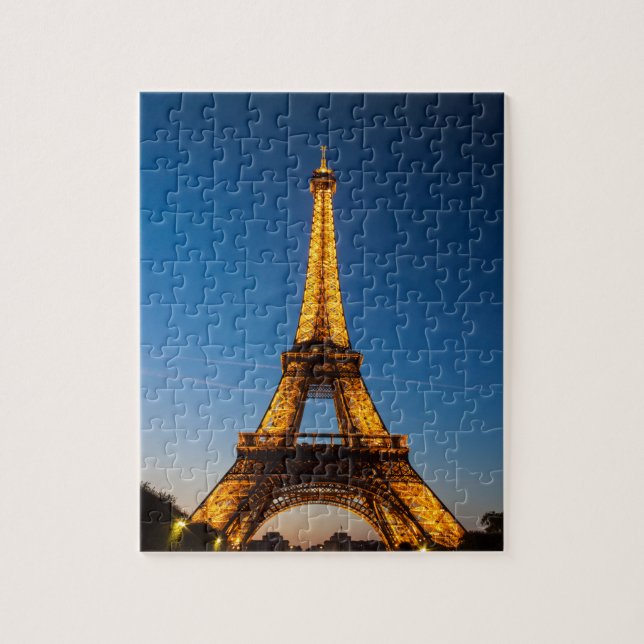 Paris puzzle - Eiffel Tower #8 (Vertical)