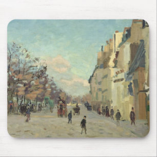 Paris, Quai de Bercy, Snow Effect, c.1873-74 Mouse Mat