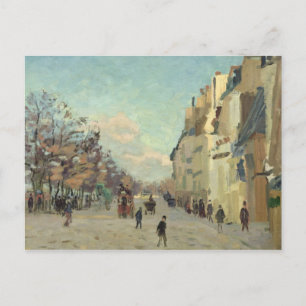 Paris, Quai de Bercy, Snow Effect, c.1873-74 Postcard