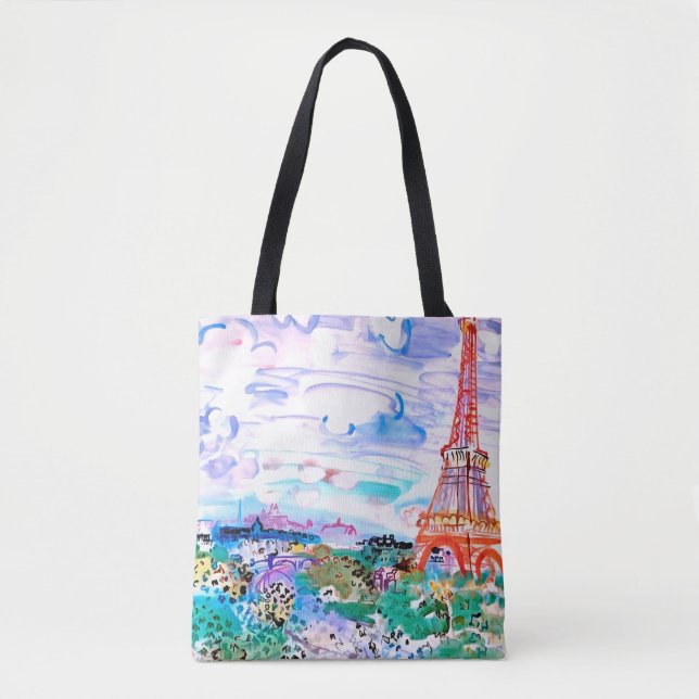 Paris Raoul Dufy Tote Bag (Front)