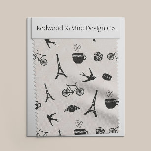 Paris Romance Patterned Fabric