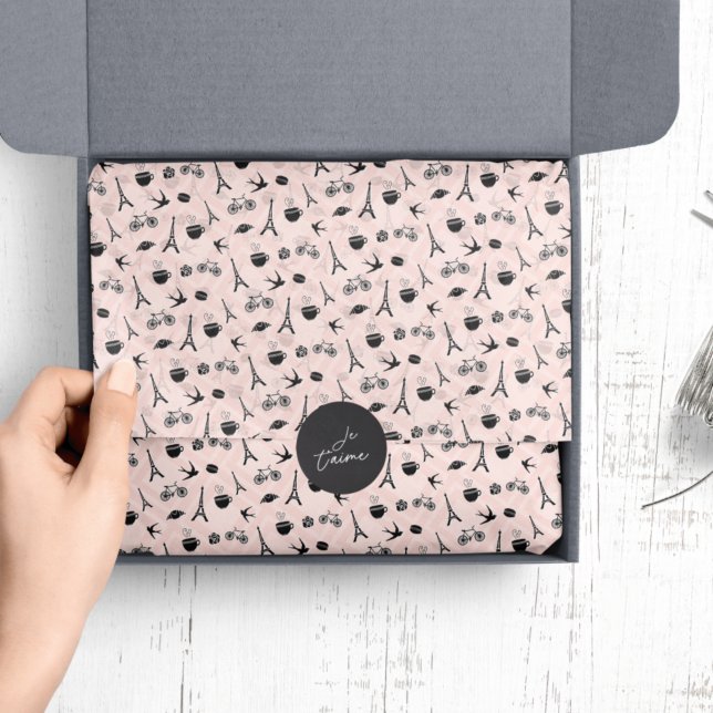 Paris Romance | Patterned Tissue Paper (Creator Uploaded)