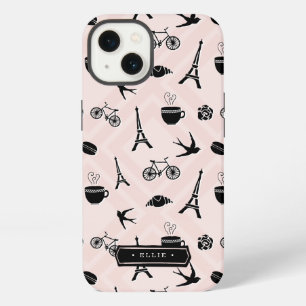 Paris Romance Personalised iPhone 13 Case